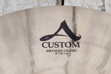 Load image into Gallery viewer, Zildjian A Custom Medium Crash Cymbal 16 Inch Crash Drum Cymbal A20826