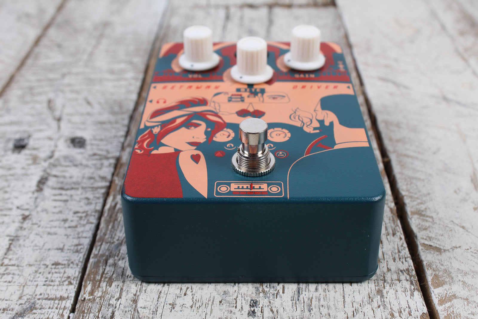 Orange Getaway Driver Overdrive Pedal Electric Guitar Overdrive Effects Pedal