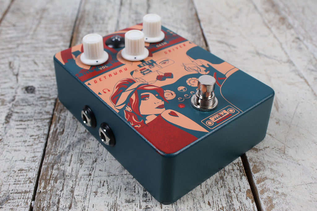 Orange Getaway Driver Overdrive Pedal Electric Guitar Overdrive Effects Pedal