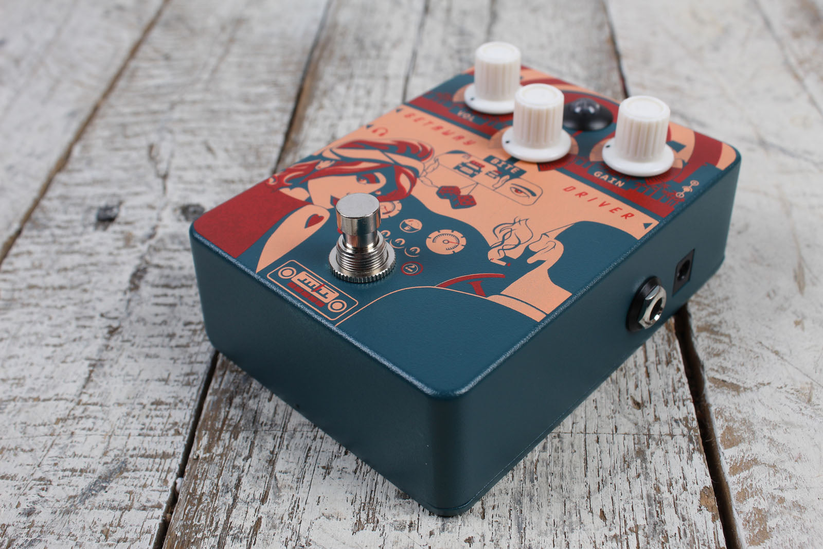 Orange Getaway Driver Overdrive Pedal Electric Guitar Overdrive Effects Pedal