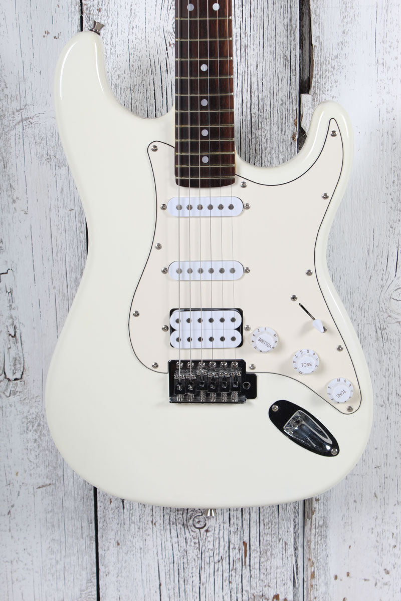 Glen Burton GE39-ST101 Strat Style Electric Guitar with Hardshell Case