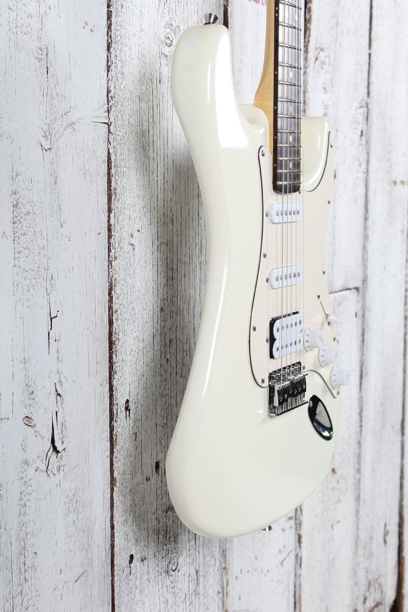 Glen Burton GE39-ST101 Strat Style Electric Guitar with Hardshell Case
