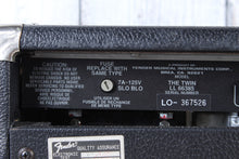 Load image into Gallery viewer, Fender The Twin Electric Guitar Amplifier 100 Watt 2 x1 2 Tube Combo Amp