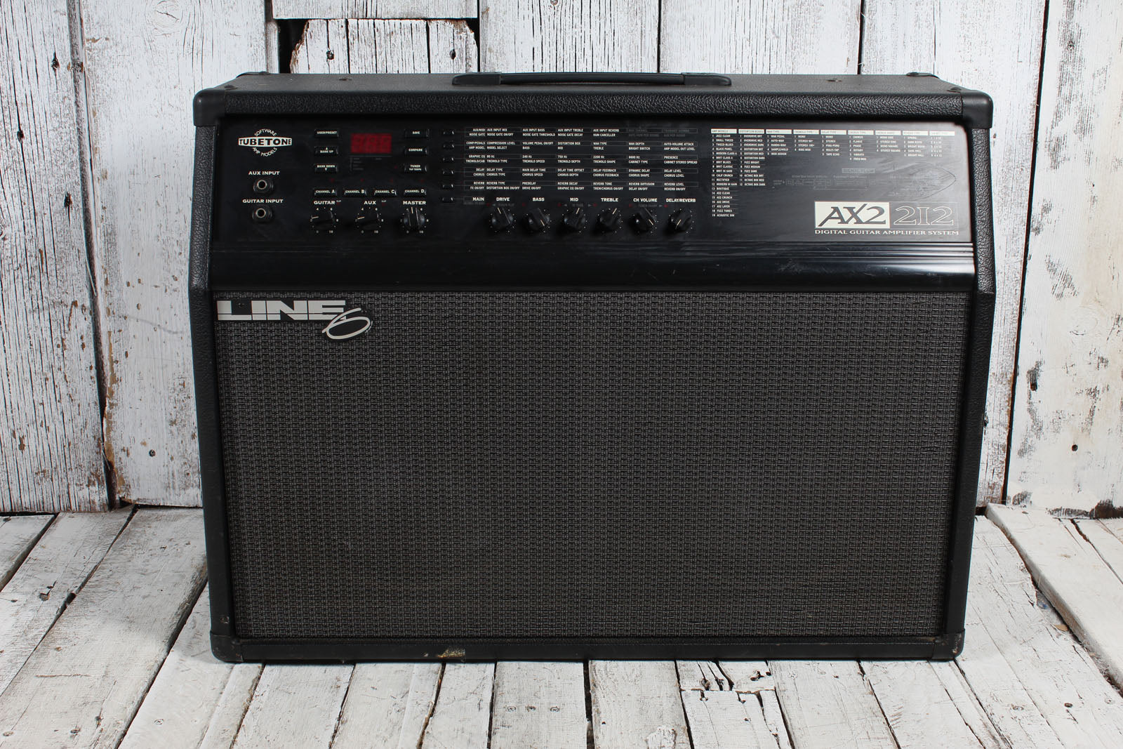 Line 6 AX2 212 Electric Guitar Amplifier 100 Watt 2 x 12 Solid State C ...