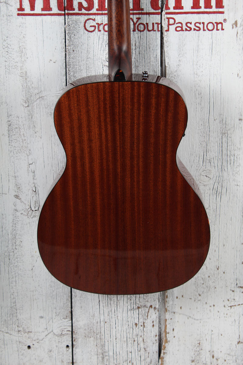 Fender California Deluxe Monterey E Mahogany Acoustic Electric Guitar Natural