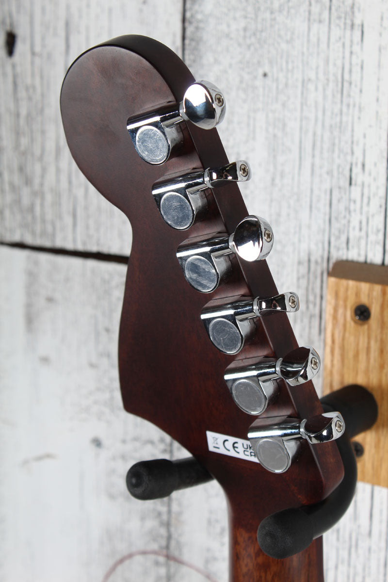 Fender California Deluxe Monterey E Mahogany Acoustic Electric Guitar Natural