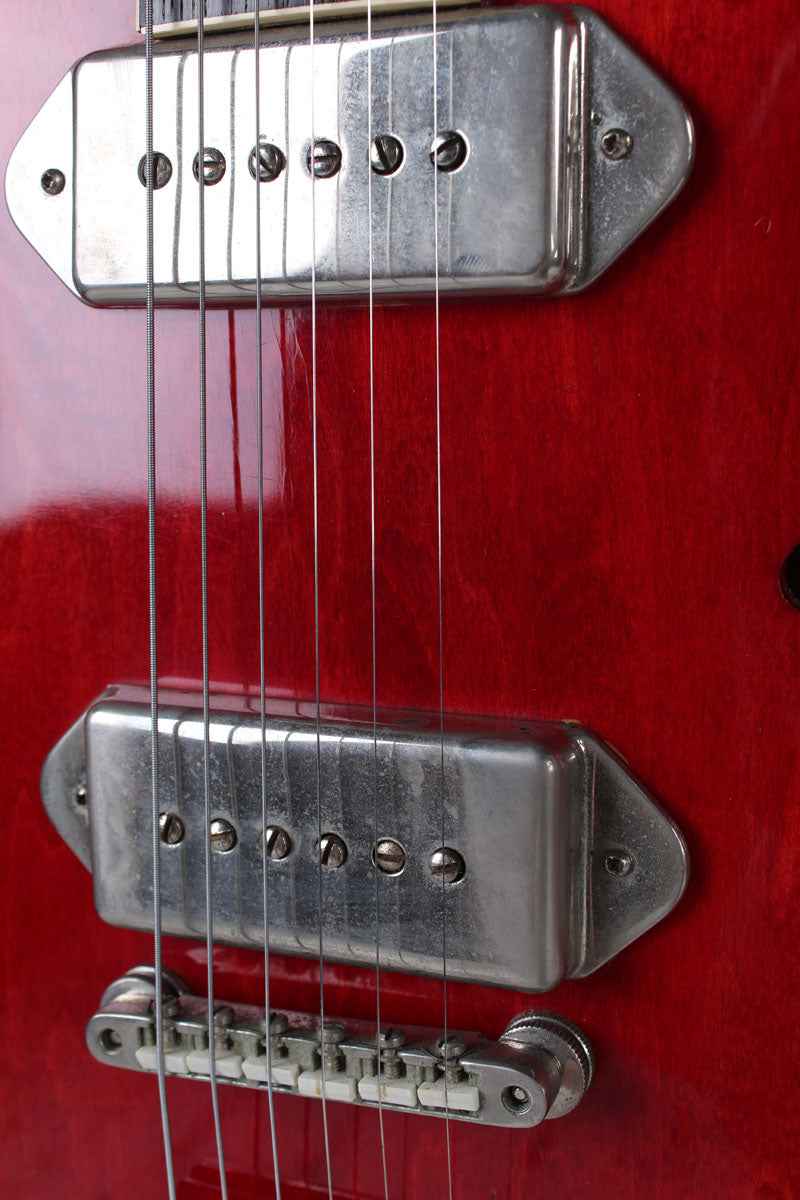 Gibson 1965 ES-330TDC Hollowbody Electric Guitar Cherry Finish w Hardshell Case