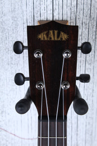 Kala Striped Ebony Tenor Ukulele Satin Finish Uke KA-EBY-T