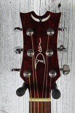 Load image into Gallery viewer, Dean EQA Exotica Quilt Ash Acoustic Electric Guitar Trans Brazilian Burst