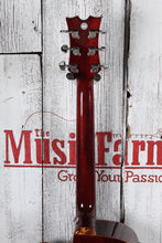 Load image into Gallery viewer, Dean EQA Exotica Quilt Ash Acoustic Electric Guitar Trans Brazilian Burst