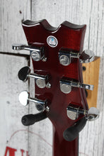 Load image into Gallery viewer, Dean EQA Exotica Quilt Ash Acoustic Electric Guitar Trans Brazilian Burst