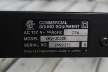 Load image into Gallery viewer, Roland SRV-3030D Digital Reverb Unit 24 Bit Digital Reverb / Multi-Effects Unit