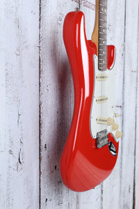 Fender 2024 Player II Stratocaster Solid Body Electric Guitar Coral Red Finish