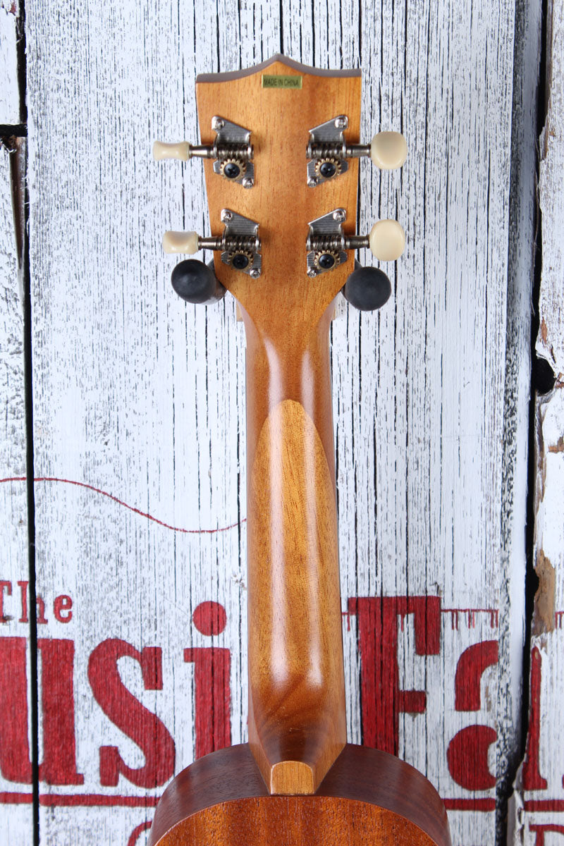 Kala Makala Soprano Body Ukulele Satin Finish with Gig Bag
