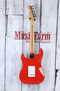 Fender 2024 Player II Stratocaster Solid Body Electric Guitar Coral Red Finish