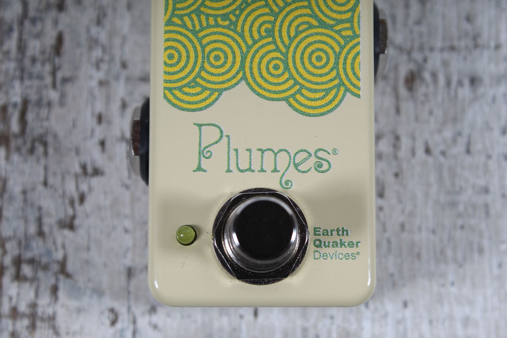EarthQuaker Limited Edition Plumes Jr MOSFET Mod Small Signal Shredder Guitar Effects Pedal