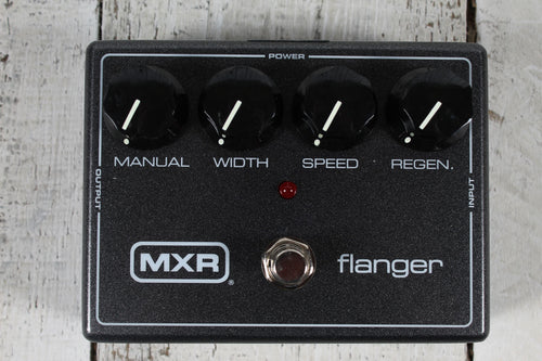 MXR M117R Flanger Pedal Electric Guitar Flanger Effects Pedal with Power Supply