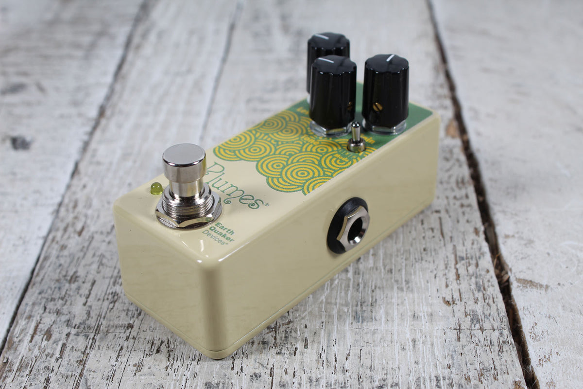EarthQuaker Limited Edition Plumes Jr MOSFET Mod Small Signal Shredder Guitar Effects Pedal