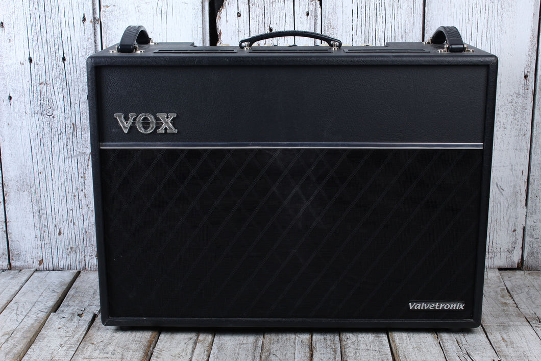 Vox Valvetronix VT120+ Electric Guitar Combo Amplifier 2 x 12 Amp w Footswitch