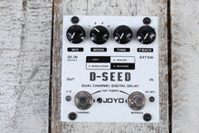 Load image into Gallery viewer, Joyo D-Seed Dual Channel Digital Delay Guitar Effects Pedal