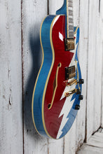 Load image into Gallery viewer, D'Angelico Premier Grateful Dead SS Semi Hollowbody Electric Guitar with Gig Bag