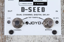 Load image into Gallery viewer, Joyo D-Seed Dual Channel Digital Delay Guitar Effects Pedal