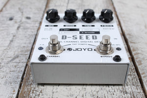 Joyo D-Seed Dual Channel Digital Delay Guitar Effects Pedal