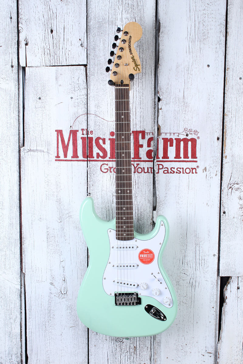 Fender Squier Affinity Series Stratocaster Electric Guitar Surf Green
