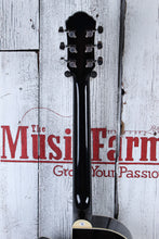 Load image into Gallery viewer, Oscar Schmidt Concert Cutaway Acoustic Electric Guitar USA Flag Graphic