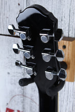 Load image into Gallery viewer, Oscar Schmidt Concert Cutaway Acoustic Electric Guitar USA Flag Graphic