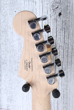 Load image into Gallery viewer, Fender Squier Sonic Stratocaster HSS Electric Guitar Black with Black Pickguard