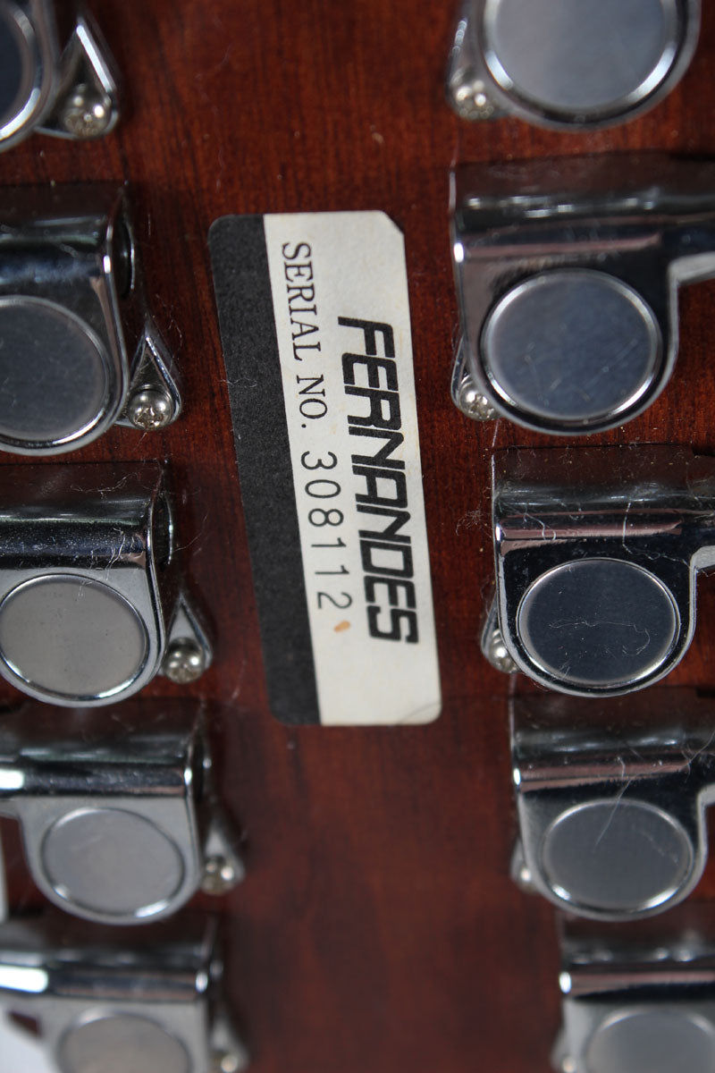 Fernandes Palisade D30-12 12 String Acoustic Electric Guitar with Hardshell Case