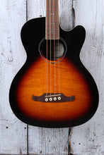 Load image into Gallery viewer, Fender FA-450CE 4 String Jumbo Cutaway Acoustic Electric Bass Guitar Sunburst