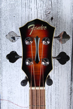 Load image into Gallery viewer, Fender FA-450CE 4 String Jumbo Cutaway Acoustic Electric Bass Guitar Sunburst