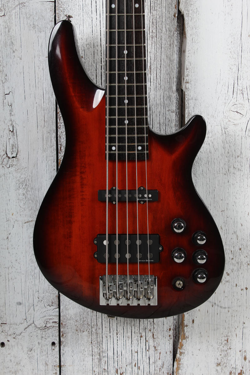Schecter 2004 Diamond Series CV-5 5 String Electric Bass Guitar w Hardshell Case