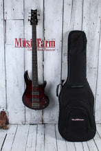 Load image into Gallery viewer, Schecter Raiden Special 5 String Electric Bass Guitar Black Cherry with Gig Bag