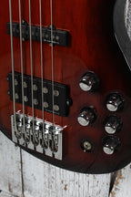 Schecter 2004 Diamond Series CV-5 5 String Electric Bass Guitar w Hardshell Case