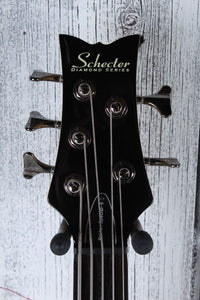 Schecter Raiden Special 5 String Electric Bass Guitar Black Cherry with Gig Bag