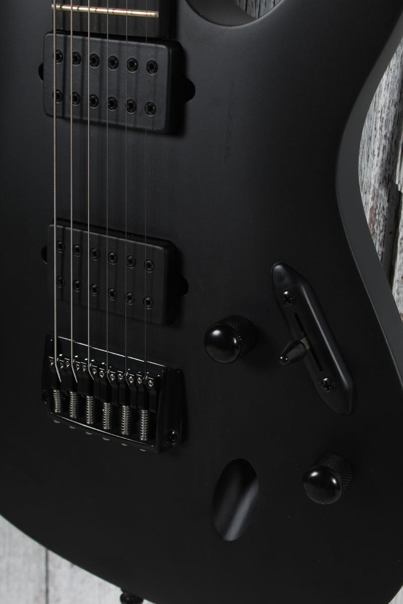 Ibanez Iron Label S721RB Solid Body Electric Guitar Black Flat Finish