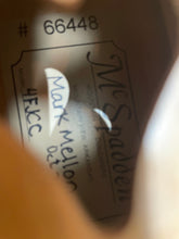 Load image into Gallery viewer, McSpadden Dulci-Banjo Flathead Cherry Dulcimer 4 String Flathead Teardrop Dulcimer with Gig Bag