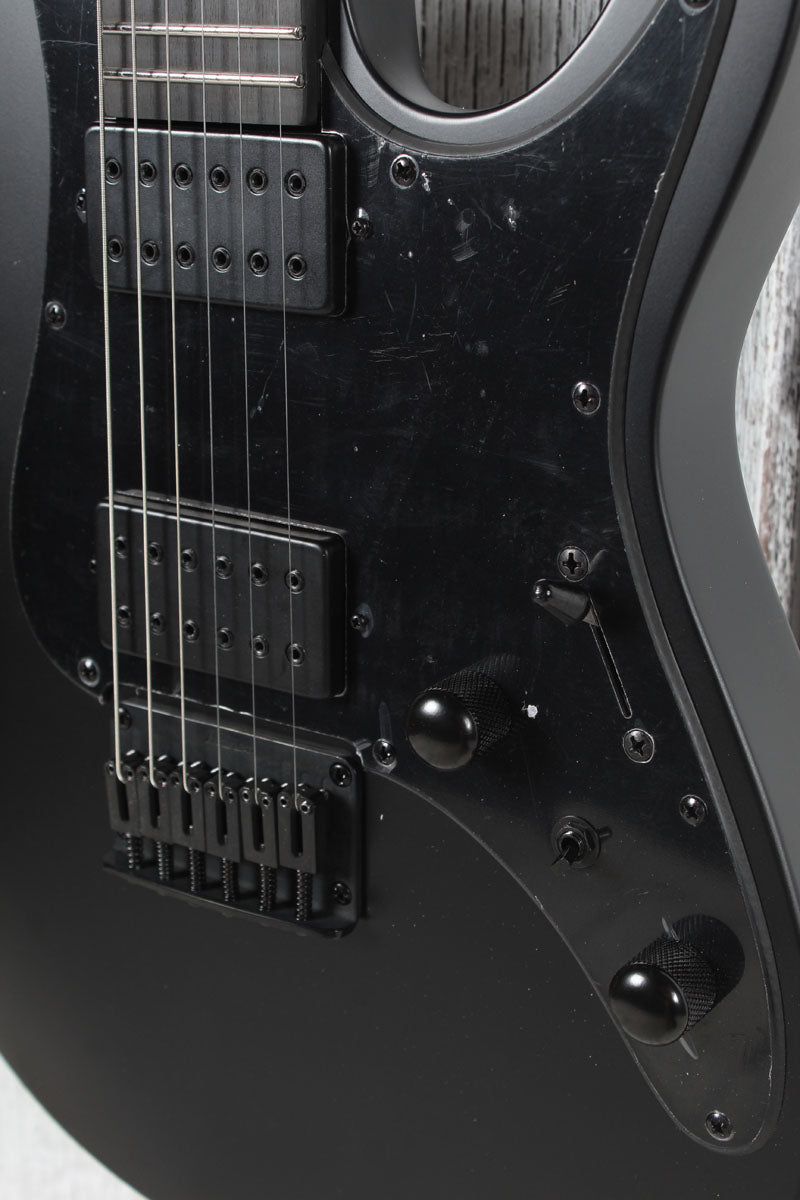 Ibanez Iron Label AZ41B1 Solid Body Electric Guitar Black Flat Finish