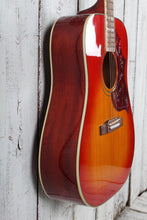 Load image into Gallery viewer, Epiphone Hummingbird Studio Acoustic Electric Guitar Faded Cherry Sunburst