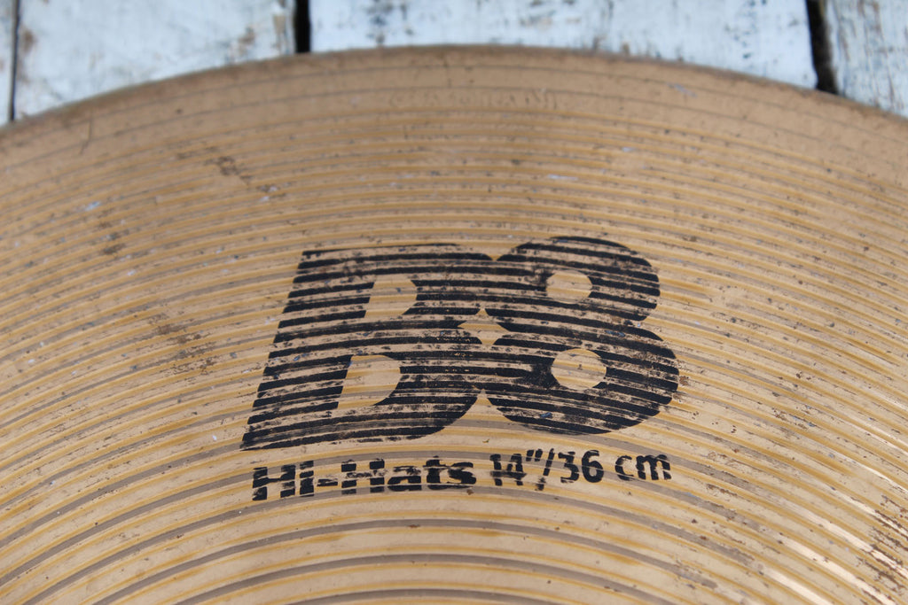Sabian B8 14 Inch Hi-Hat Cymbal Pair 14" HiHat Drum Cymbals