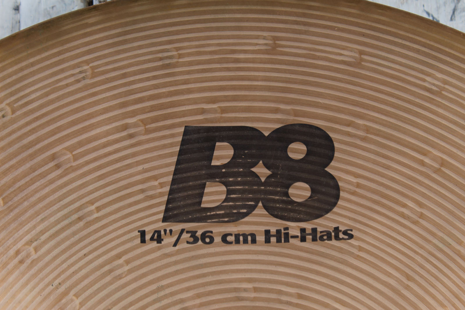 Sabian B8 14 Inch Hi-Hat Cymbal Pair 14" HiHat Drum Cymbals