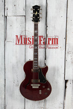 Load image into Gallery viewer, Vox Virage VGSC Semi-Hollow Body Electric Guitar Deep Cherry with Hardshell Case