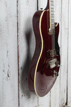 Load image into Gallery viewer, Vox Virage VGSC Semi-Hollow Body Electric Guitar Deep Cherry with Hardshell Case