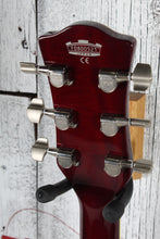Load image into Gallery viewer, Vox Virage VGSC Semi-Hollow Body Electric Guitar Deep Cherry with Hardshell Case