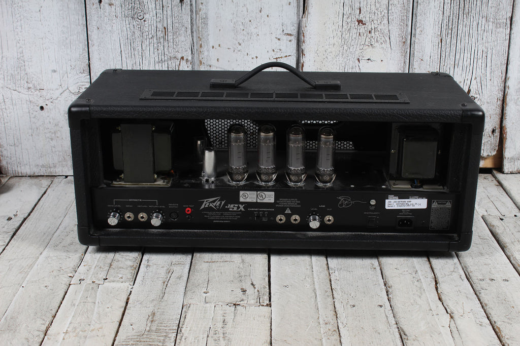 Peavey JSX Joe Satriani Electric Guitar Tube Amplifier Head with Footswitch