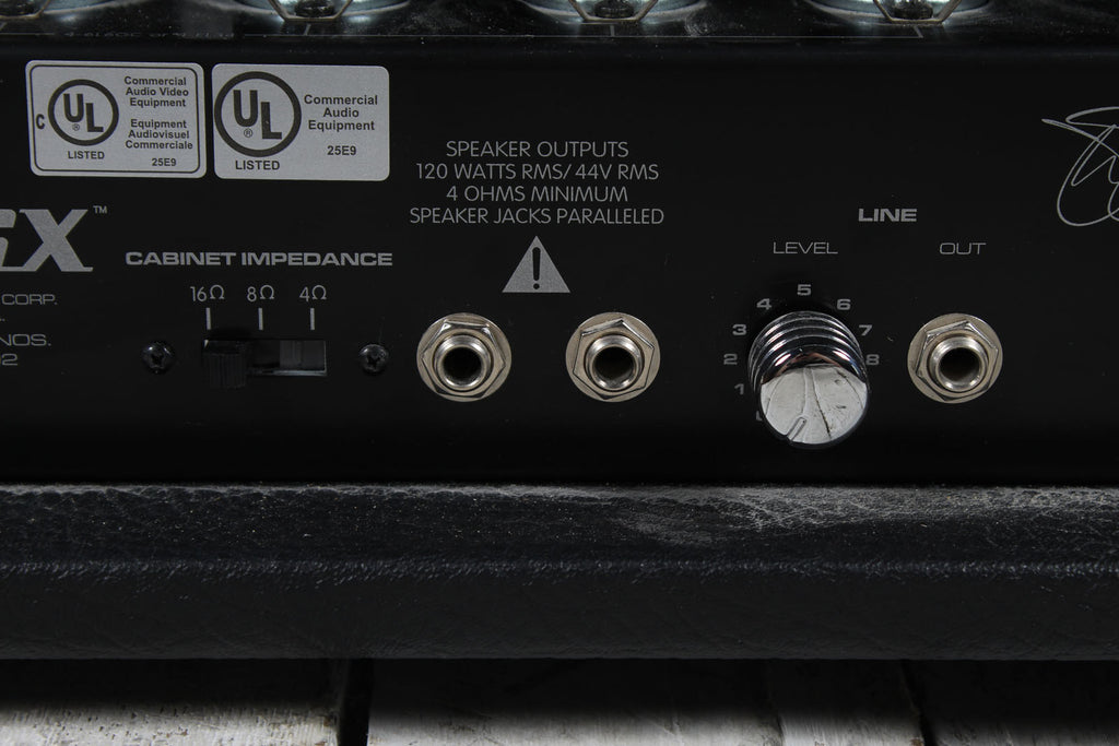 Peavey JSX Joe Satriani Electric Guitar Tube Amplifier Head with Footswitch