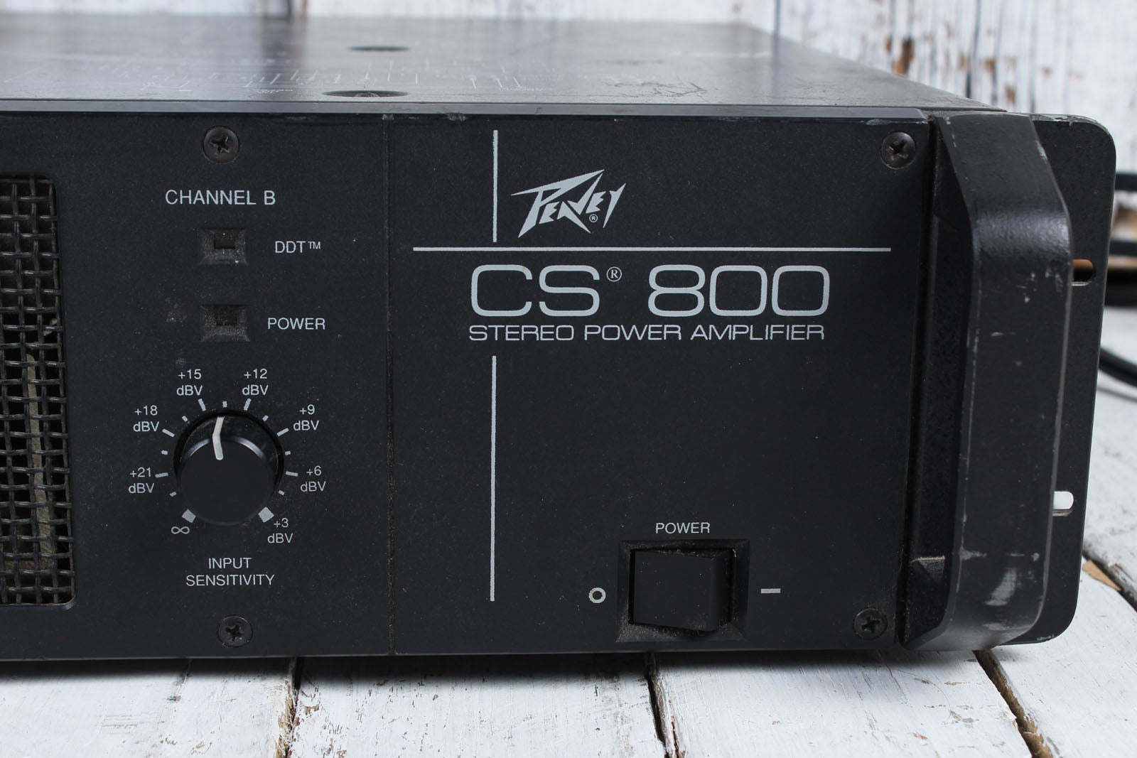 Peavey CS-800 Power Amplifier 800 Watt 2 Channel Stereo Power Amplifier